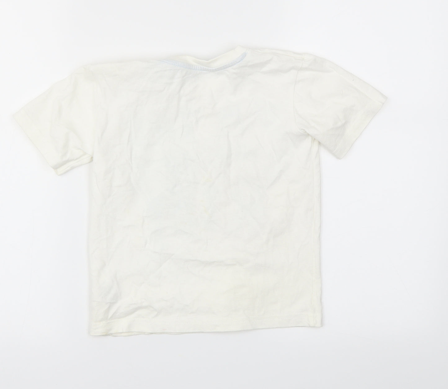 Matalan Boys White   Basic T-Shirt Size 4-5 Years