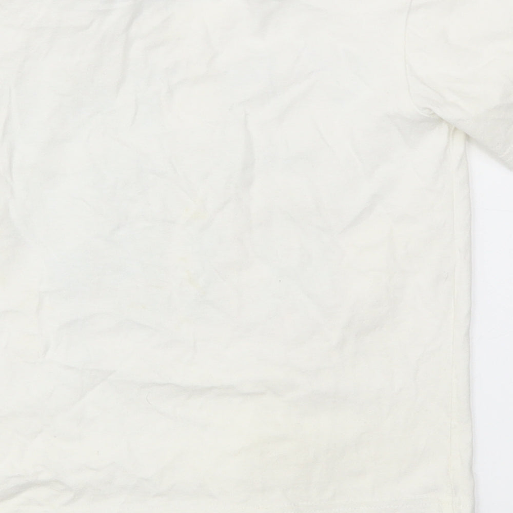 Matalan Boys White   Basic T-Shirt Size 4-5 Years