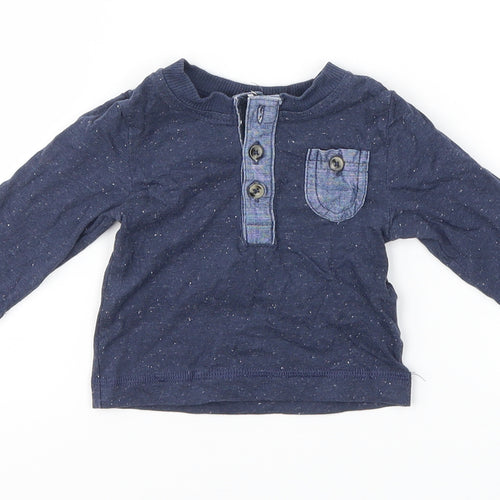 F&F Boys Blue   Basic T-Shirt Size Newborn