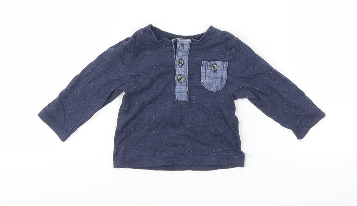 F&F Boys Blue   Basic T-Shirt Size Newborn