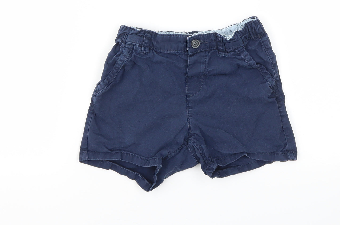 H&M Boys Blue   Chino Shorts Size 2-3 Years
