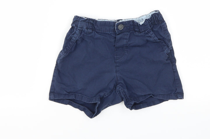 H&M Boys Blue   Chino Shorts Size 2-3 Years