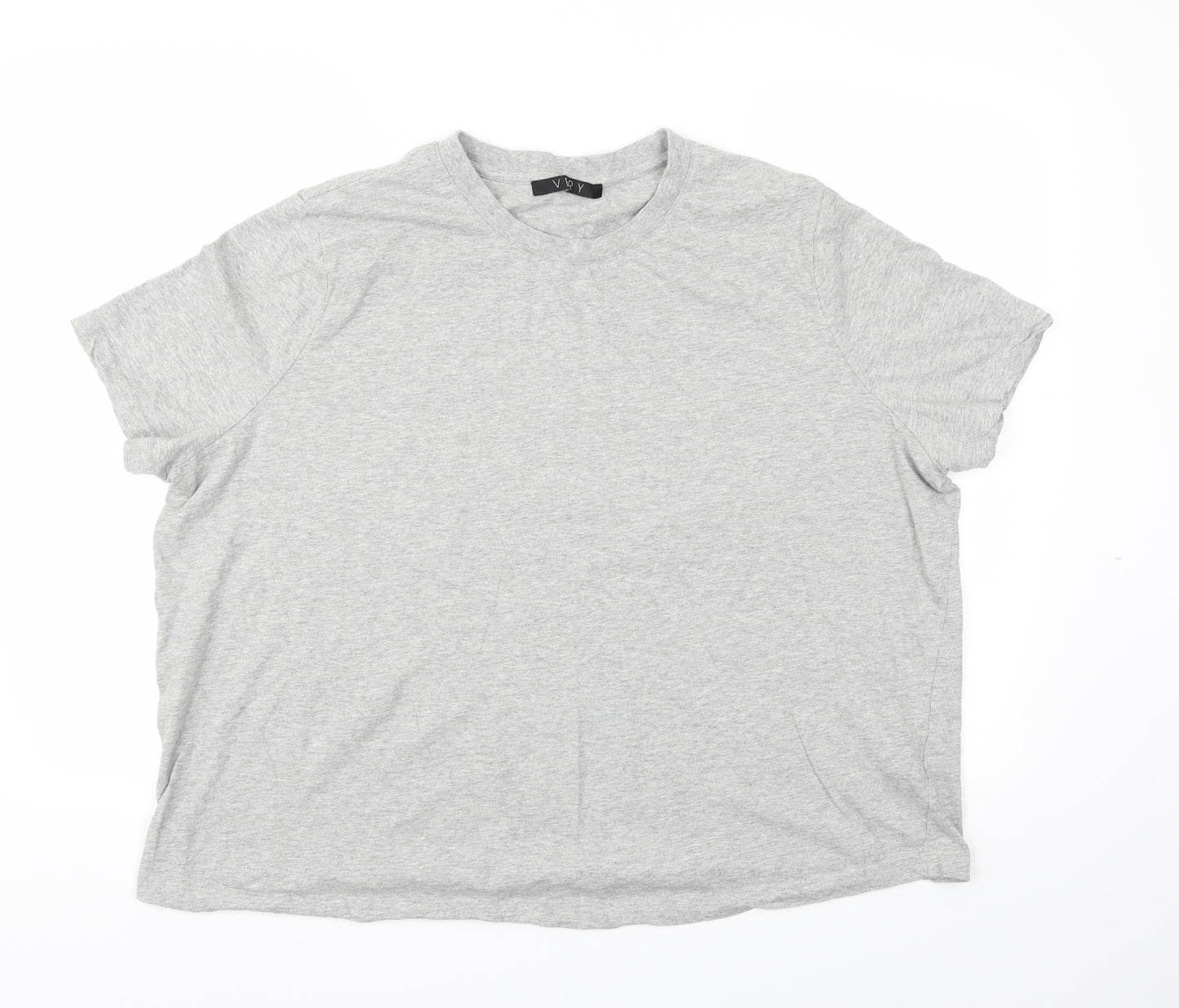 VERY  Womens Grey   Basic T-Shirt Size 24