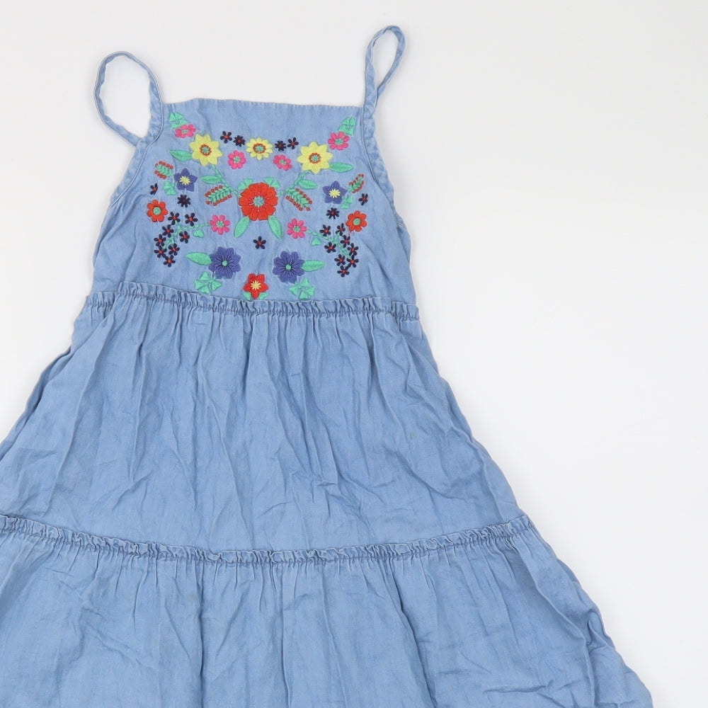 George Girls  Floral  Fit & Flare  Size 7-8 Years