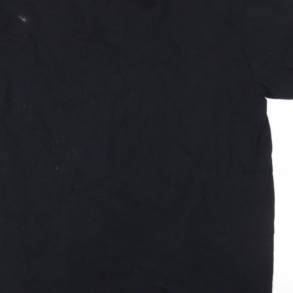 River Island Womens Black   Basic T-Shirt Size 16