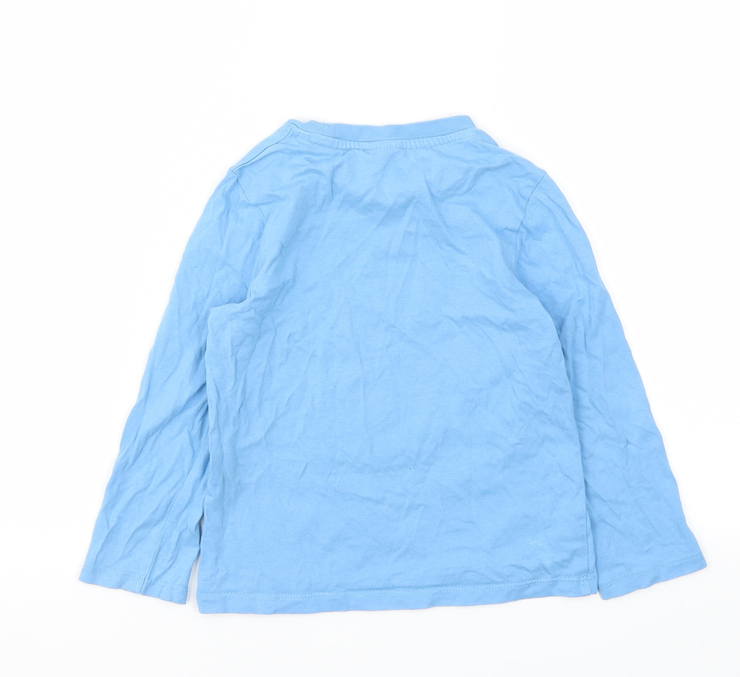 MINICLUB Boys Blue   Basic T-Shirt Size 3-4 Years