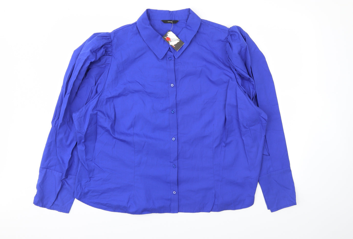 George Womens Blue   Basic T-Shirt Size 24