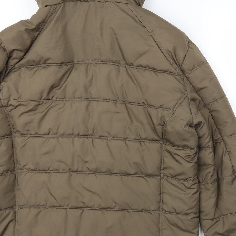 Michael Kors Womens Green   Jacket Coat Size M