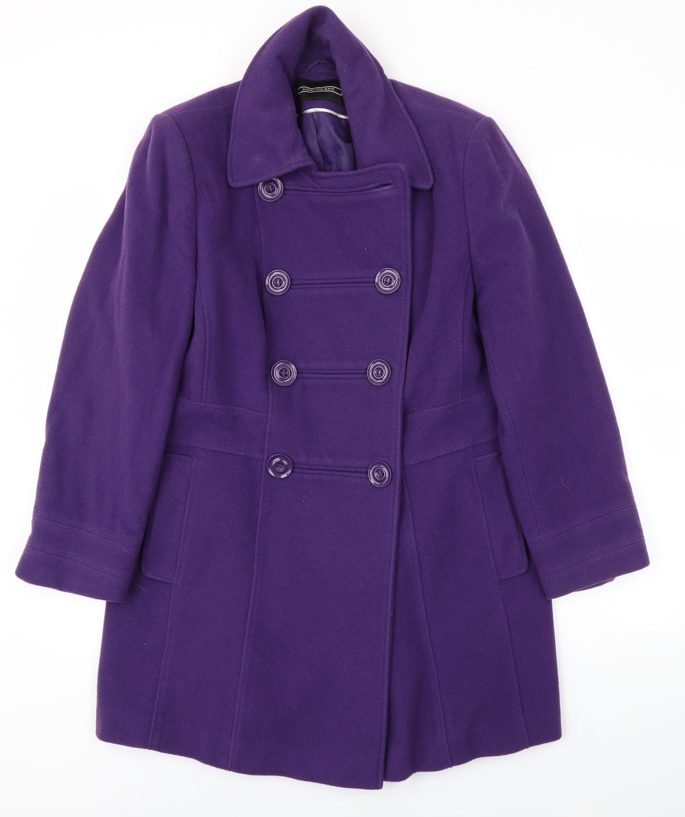 BHS Womens Purple   Jacket Coat Size 16