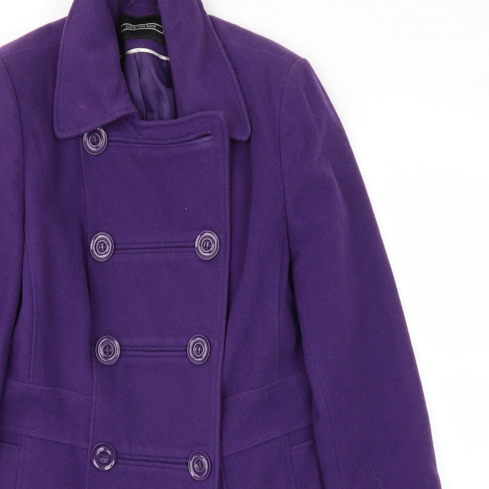 BHS Womens Purple   Jacket Coat Size 16