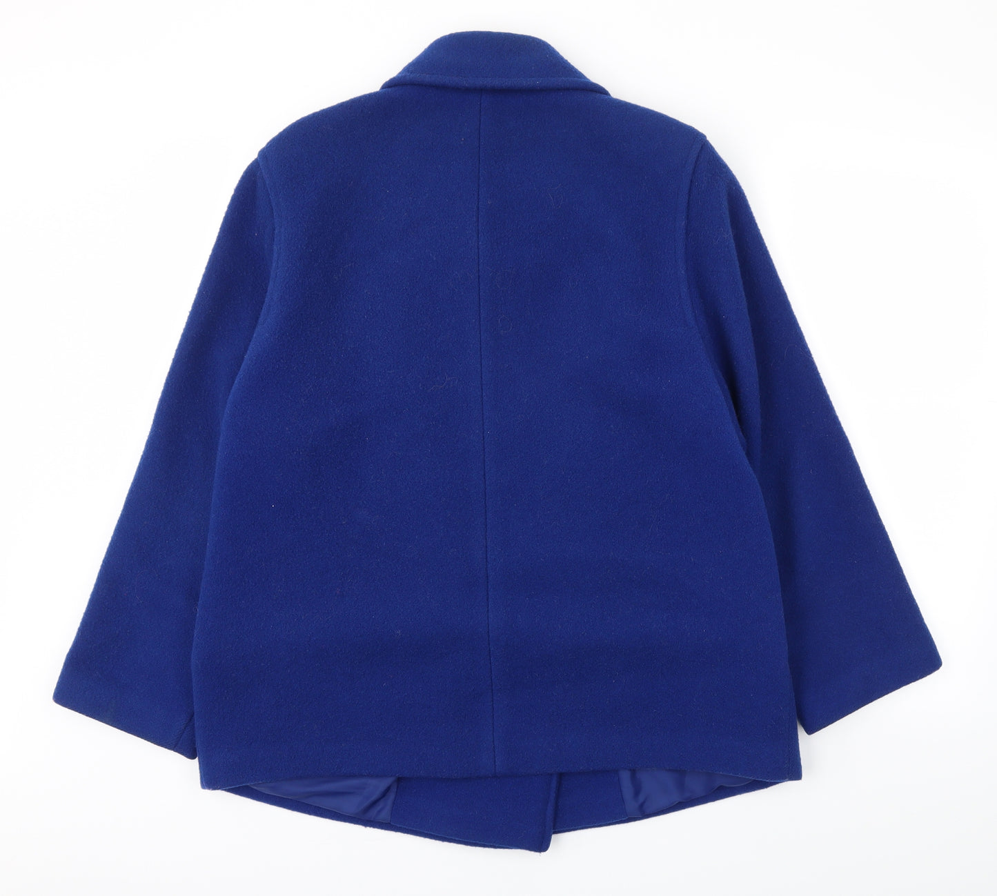 St Micahel Womens Blue   Jacket Coat Size 14