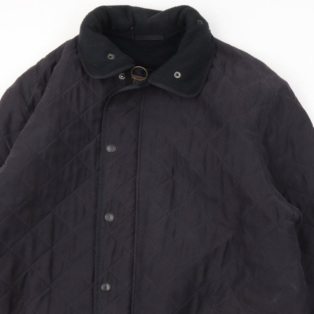 Barbour Mens Blue   Jacket Coat Size 2XL