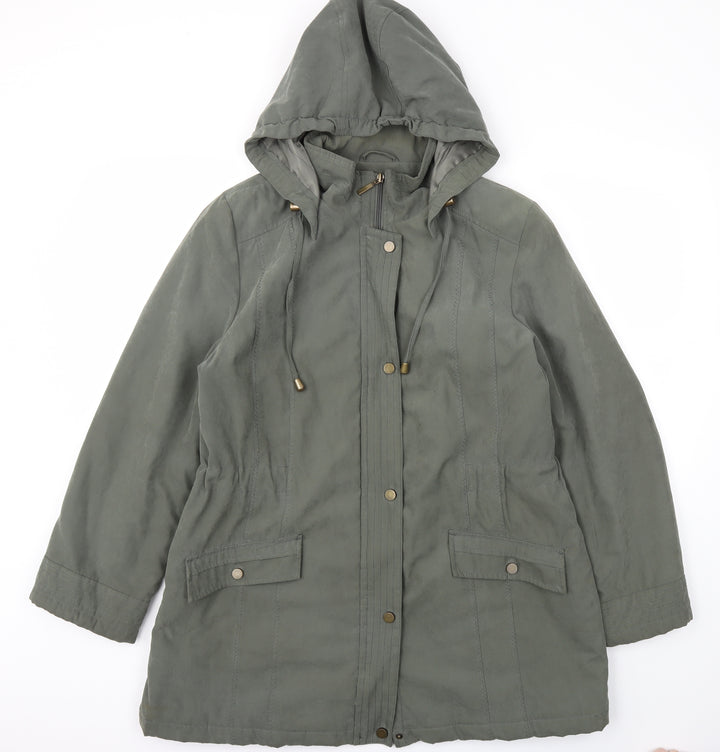 BM  Womens Gold   Jacket Coat Size M
