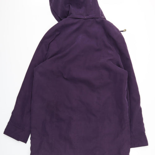 Bonmarché Womens Purple   Jacket Coat Size S