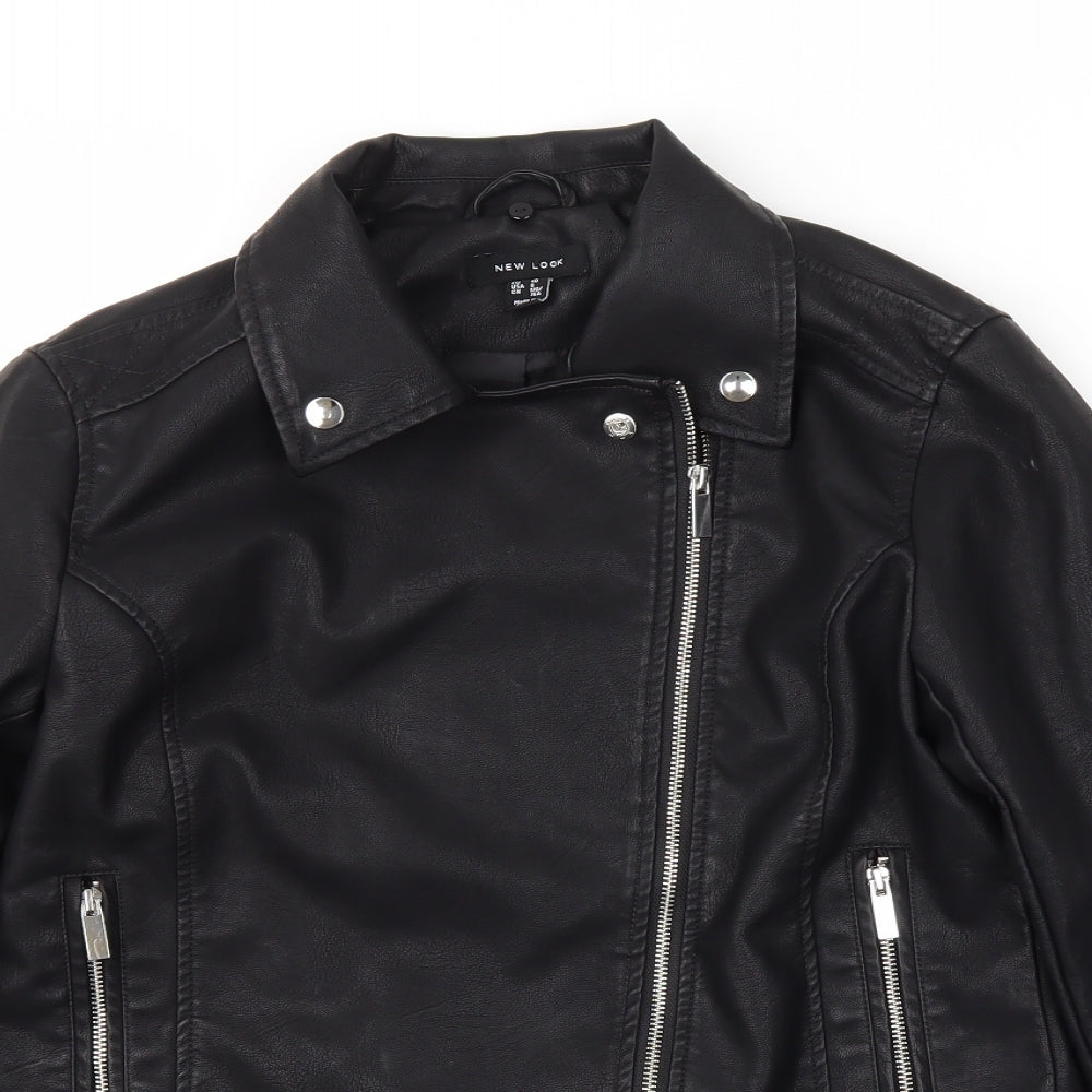 NEW LOOK  Womens Black   Jacket Coat Size 12