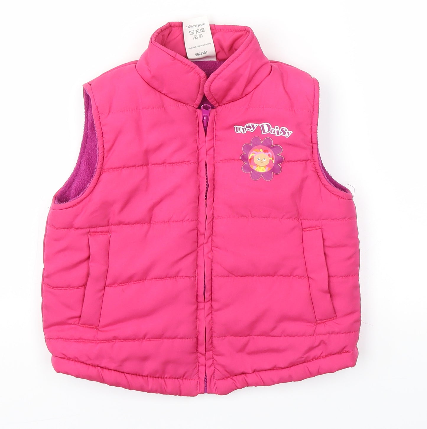 In the Night Garden Girls Pink   Basic Coat Coat Size 2-3 Years