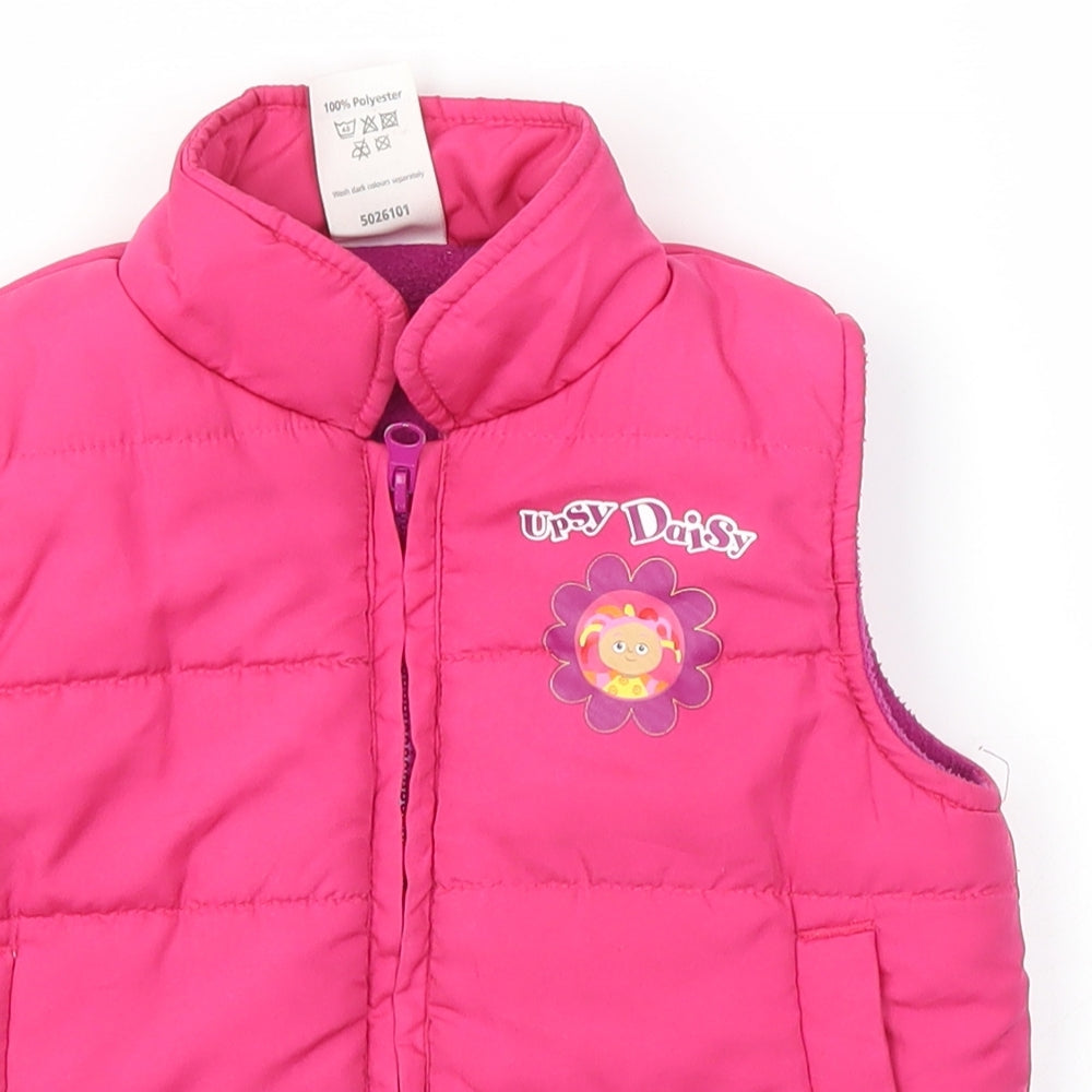 In the Night Garden Girls Pink   Basic Coat Coat Size 2-3 Years