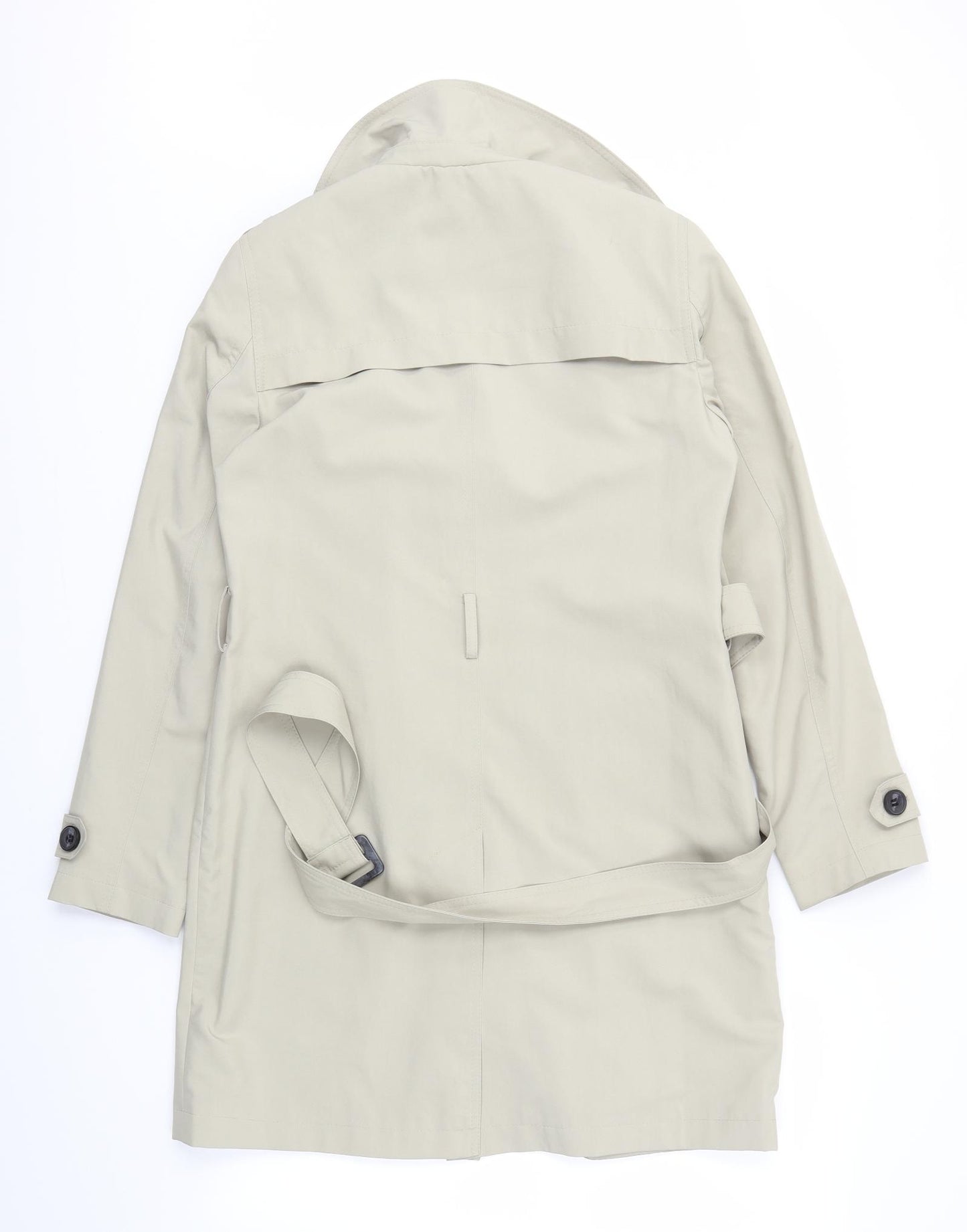 M&S Womens Beige   Jacket Coat Size 10