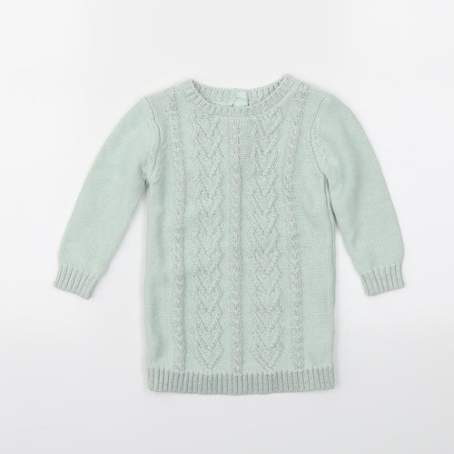 Primark Girls Green   A-Line  Size 9-12 Months