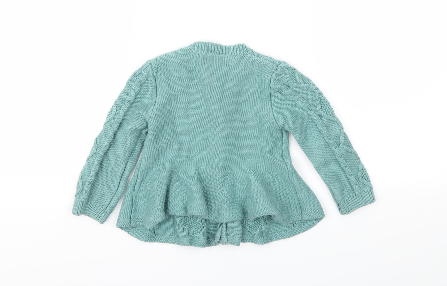 Nutmeg  Green   Cardigan Jumper Size 9-12 Months