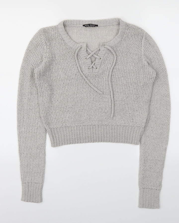 Select Womens Grey Pullover Jumper Size 10