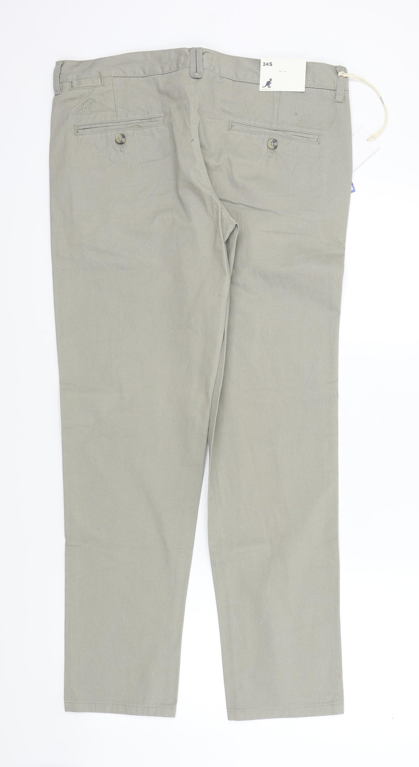 Kangol Mens Beige   Straight Jeans Size 34 in L30 in