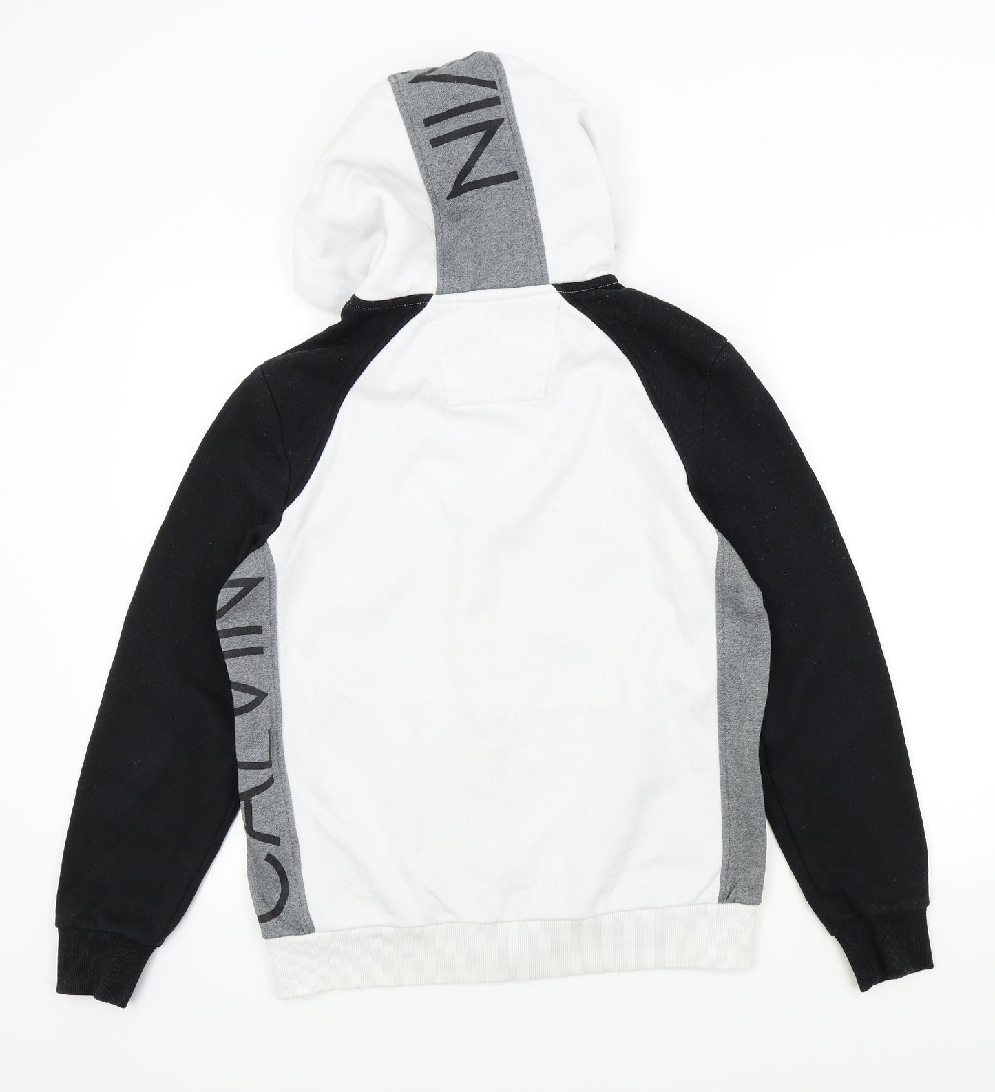 Calvin Klein Mens White   Full Zip Hoodie Size S