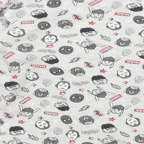 George Boys Grey Colourblock  Basic T-Shirt Size 2-3 Years  - marvel