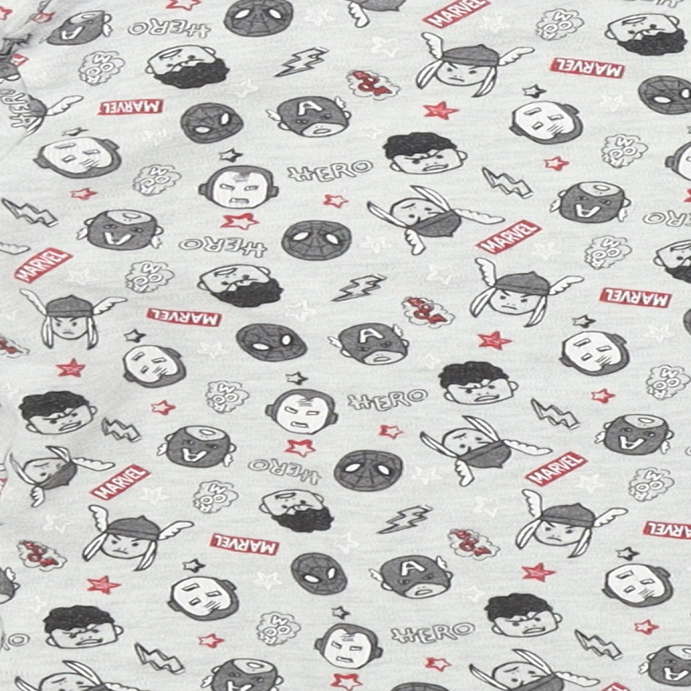 George Boys Grey Colourblock  Basic T-Shirt Size 2-3 Years  - marvel