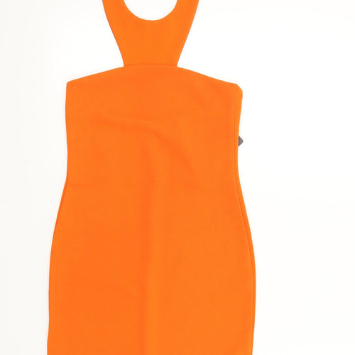 PRETTYLITTLETHING Womens Orange   A-Line  Size 6