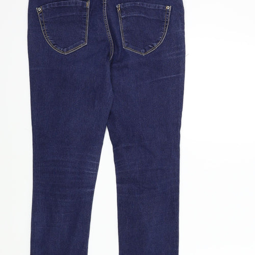 denim&co Womens Blue   Skinny Jeans Size 10 L27 in