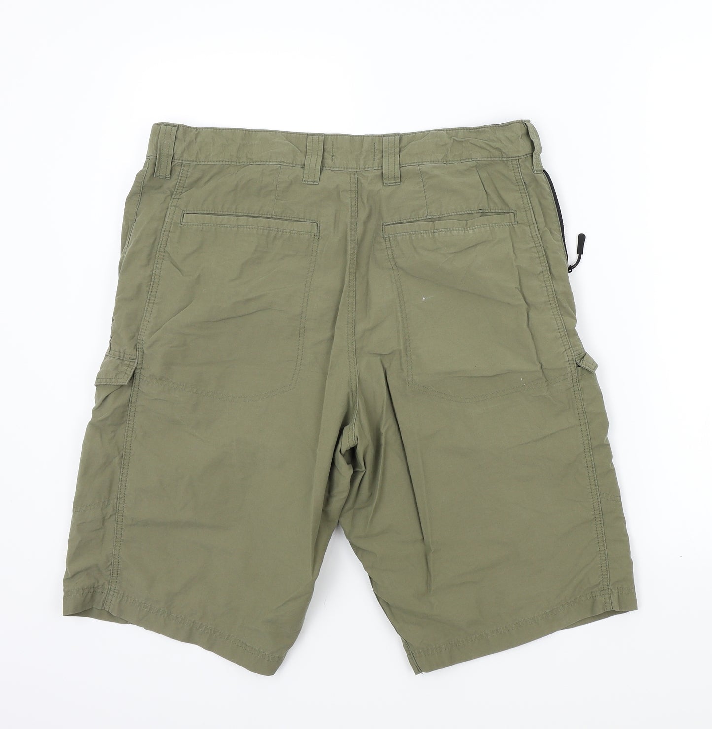 M&S Mens Green   Bermuda Shorts Size 34