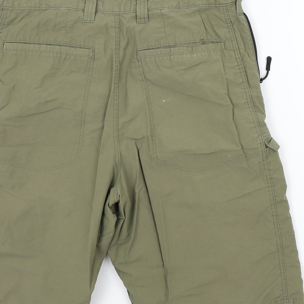 M&S Mens Green   Bermuda Shorts Size 34