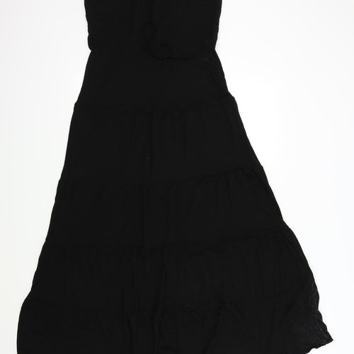 NEXT Womens Black Colourblock  Fit & Flare  Size 20