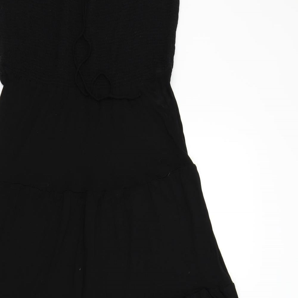 NEXT Womens Black Colourblock  Fit & Flare  Size 20