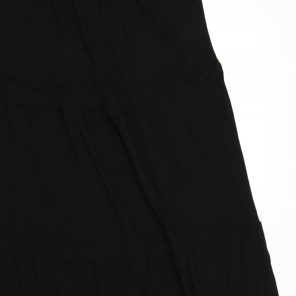 NEXT Womens Black Colourblock  Fit & Flare  Size 20
