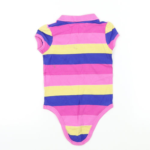 Tommy Hilfiger Baby Multicoloured Striped  Babygrow One-Piece Size 18 Months