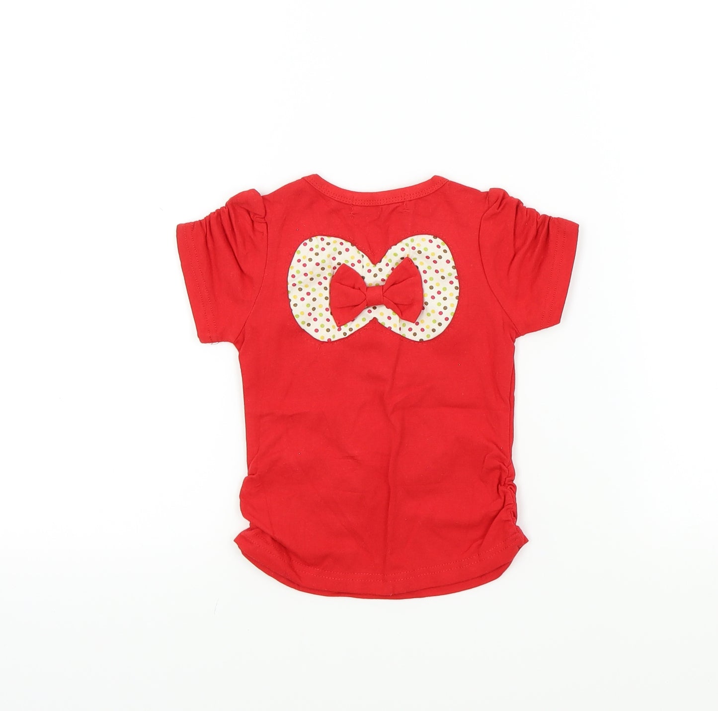 spenema Baby Pink Colourblock  Basic T-Shirt Size 6-9 Months