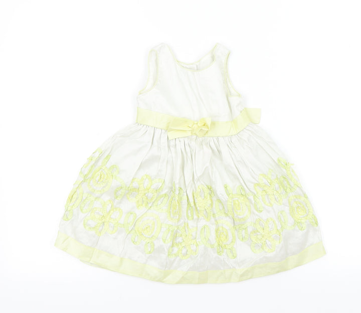 Youngland Baby Yellow Fit & Flare Size 12 Months