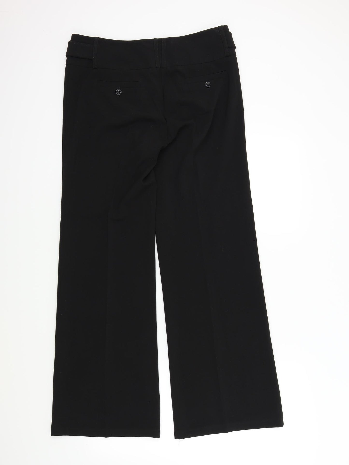 dunnes Womens Black   Trousers  Size 12 L31 in