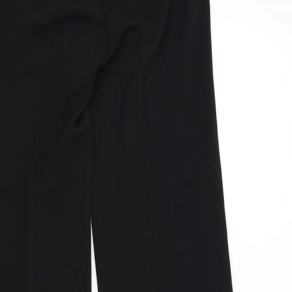 dunnes Womens Black   Trousers  Size 12 L31 in