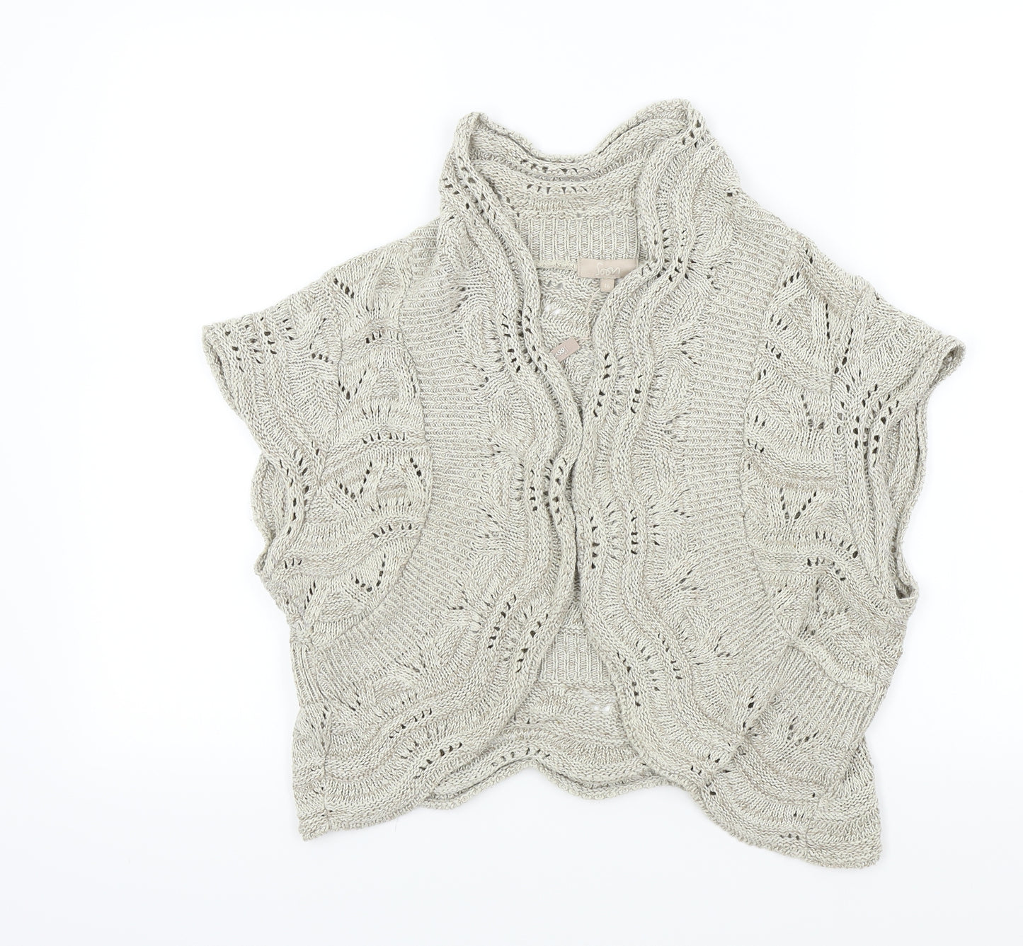 Soon Womens Beige   Cardigan Jumper Size 16