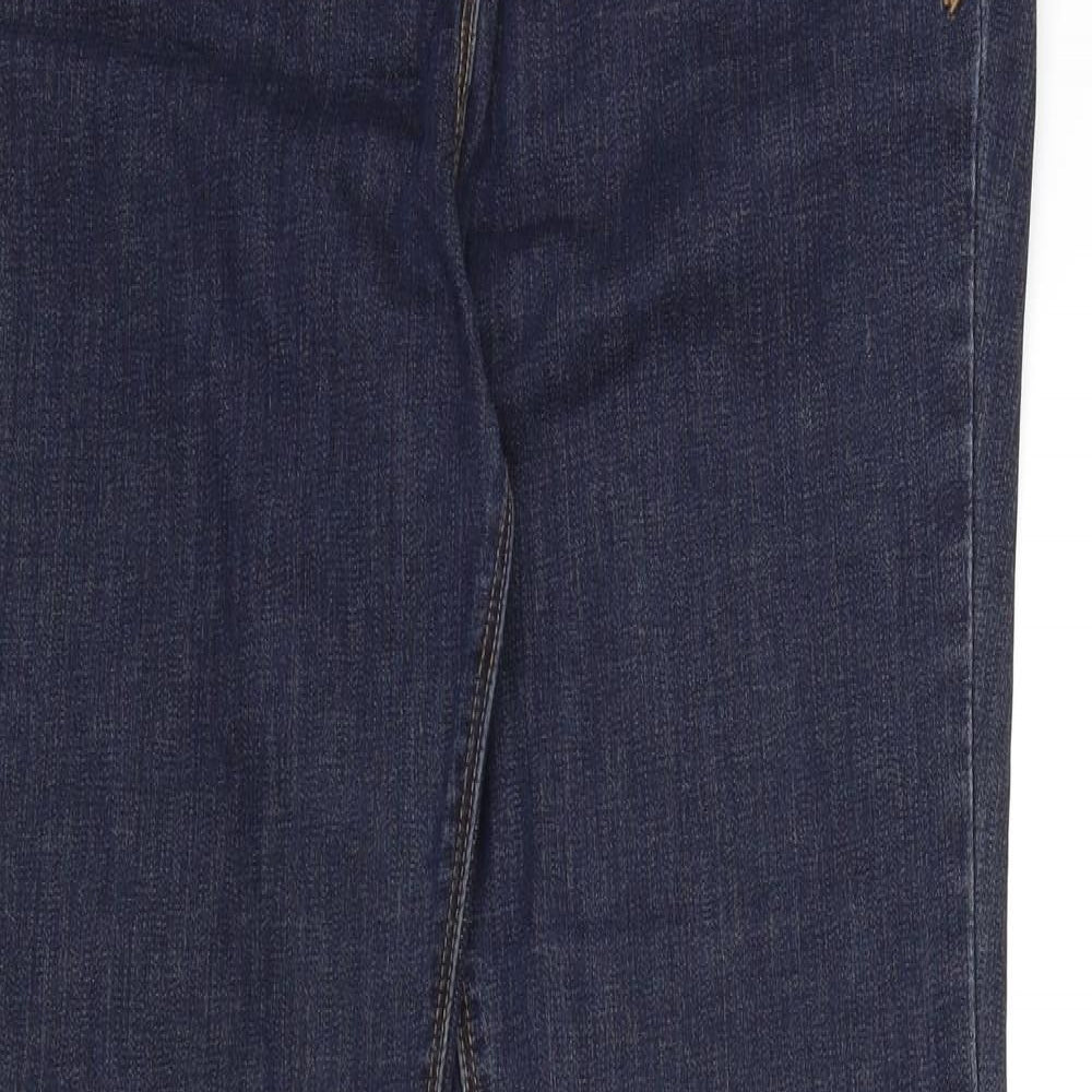 NEXT Womens Blue   Bootcut Jeans Size 14 L31 in
