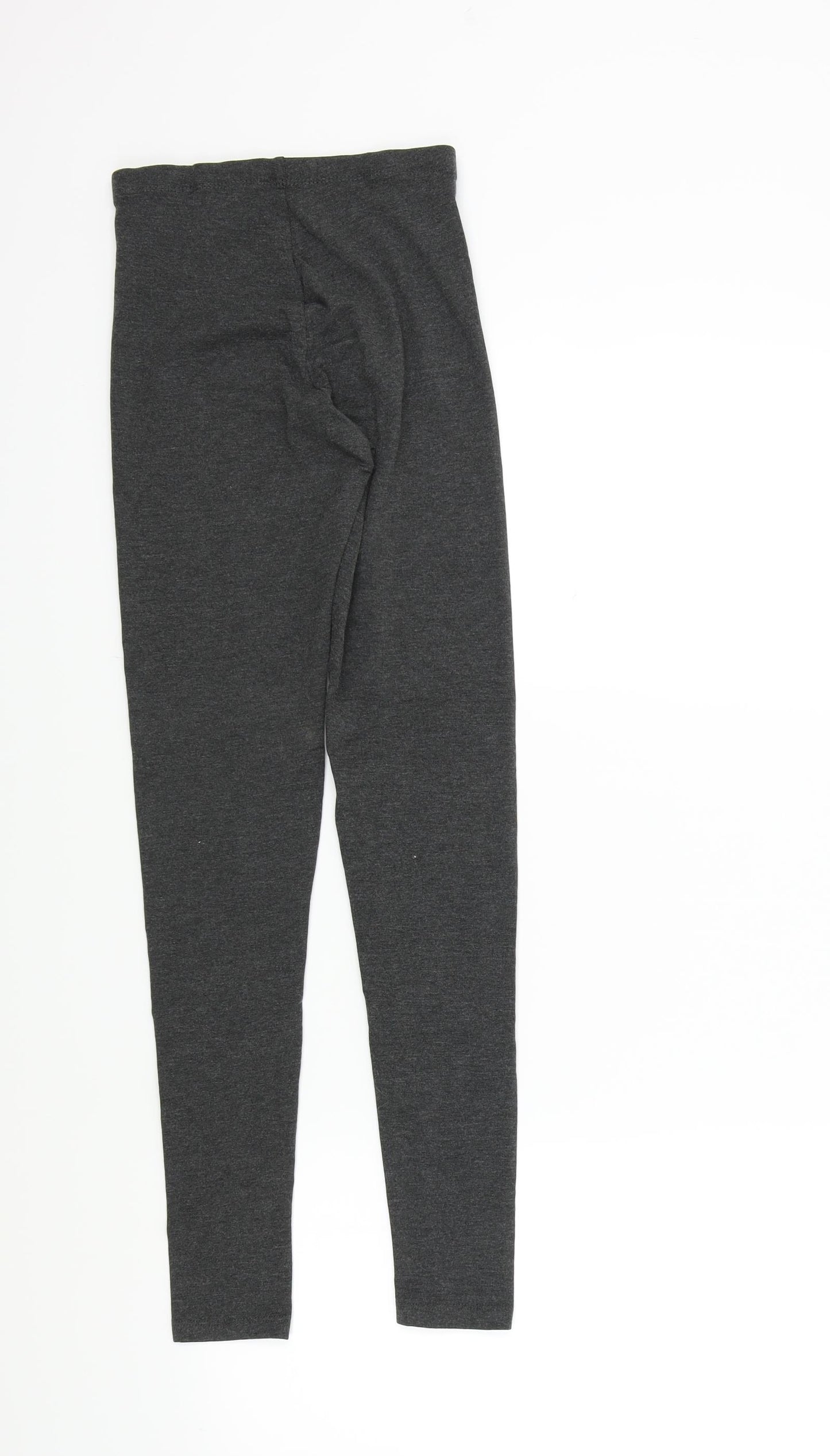 F&F Womens Grey Colourblock  Jegging Leggings Size 6 L29 in