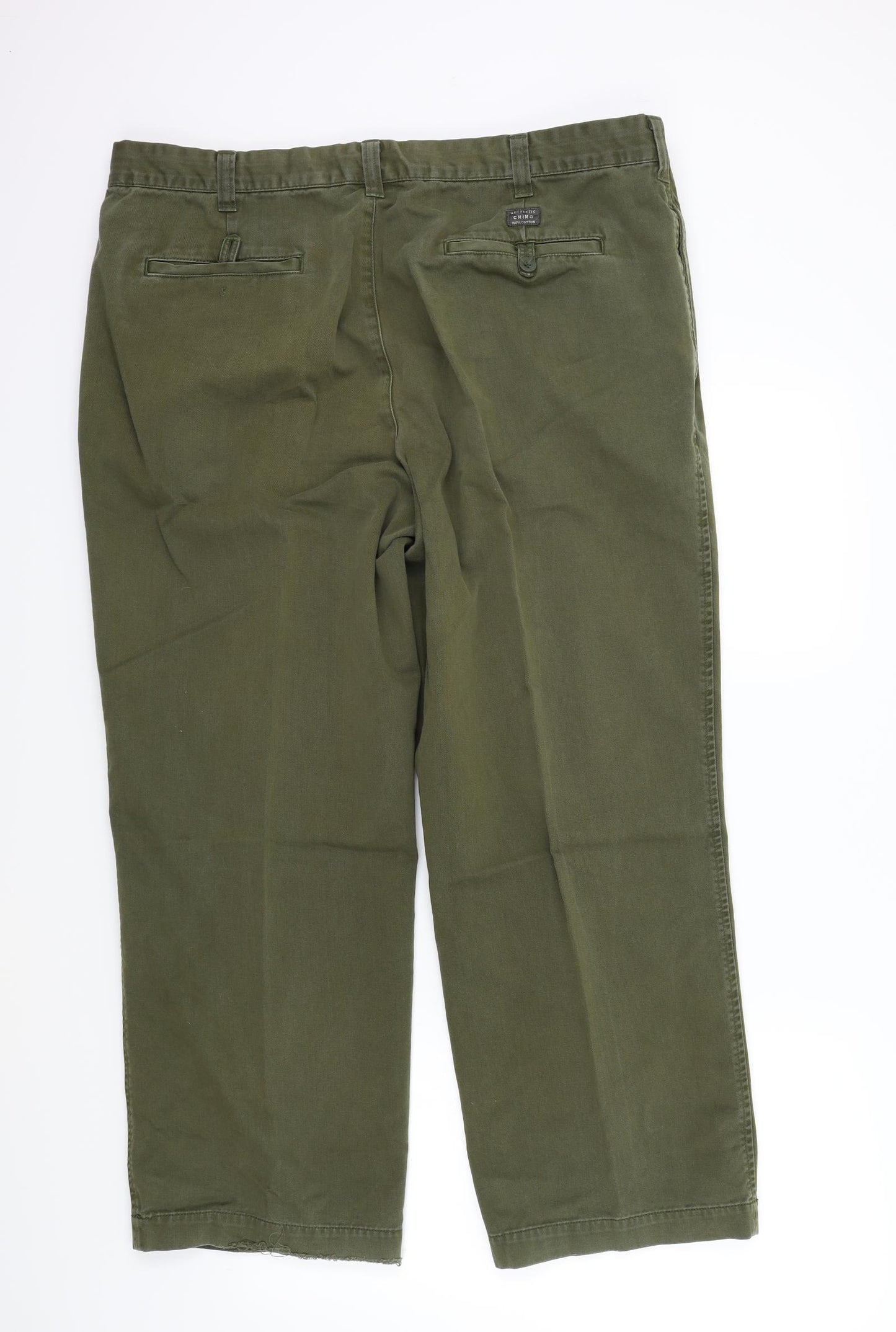 M&S Mens Green   Trousers  Size 42 L30 in