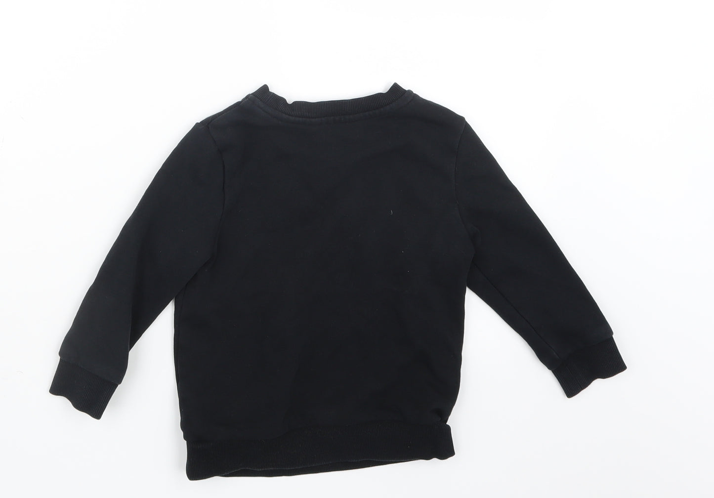 George Boys Black   Pullover Jumper Size 18-24 Months