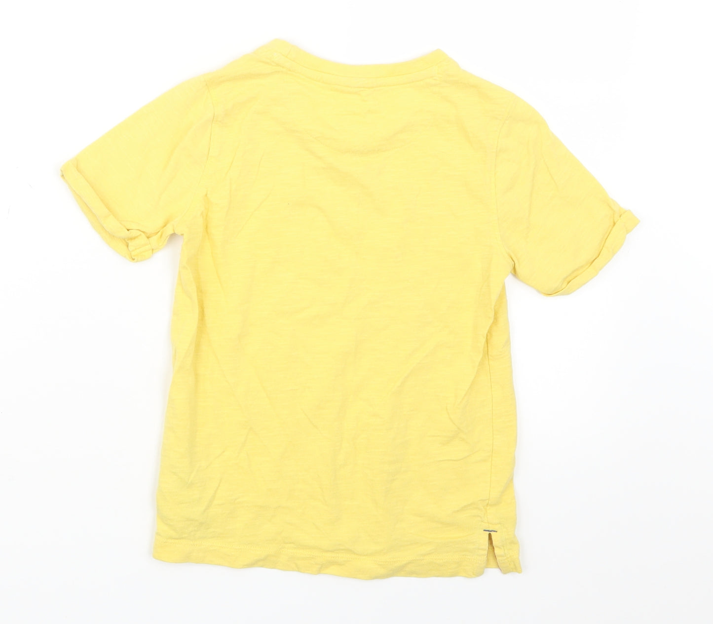 Little Bird Girls Yellow   Basic T-Shirt Size 5-6 Years