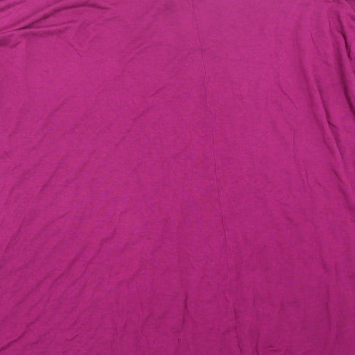 T&K Boutique Womens Pink   Basic T-Shirt Size M
