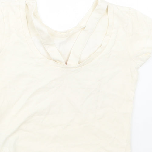 Billieblush Girls Ivory   Basic T-Shirt Size 4 Years