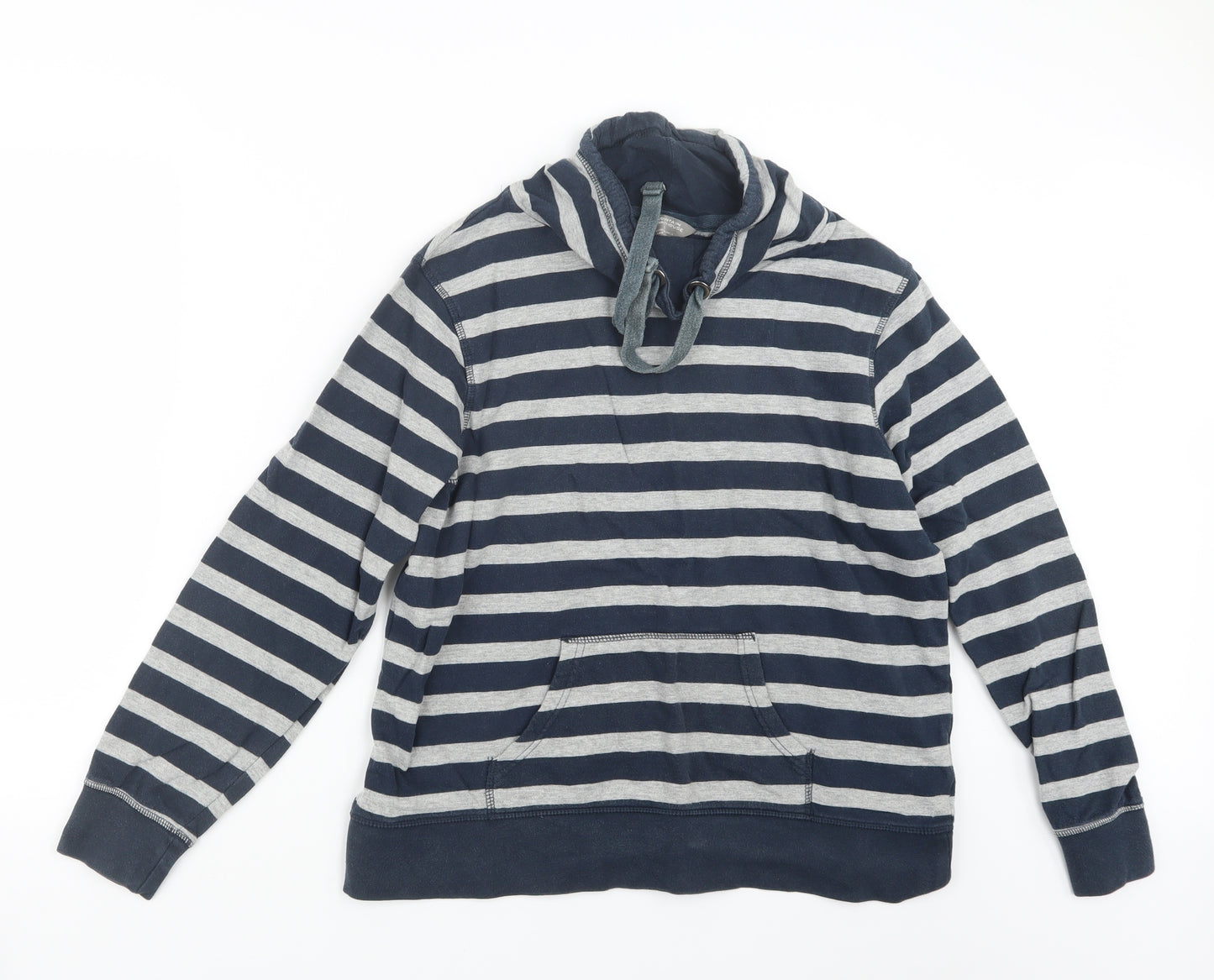 Mountain Warehouse Womens Blue Striped  Pullover Jumper Size 14